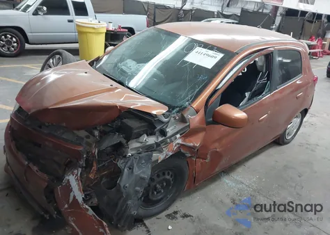 2017 Mitsubishi Mirage Es z USA, uszkodzony, nr VIN ML32A3HJ0HH002755